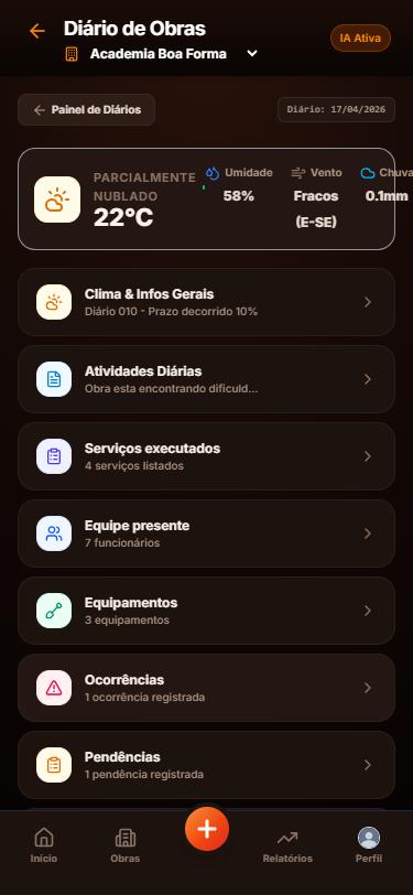 Cada detalhe do canteiro, organizado